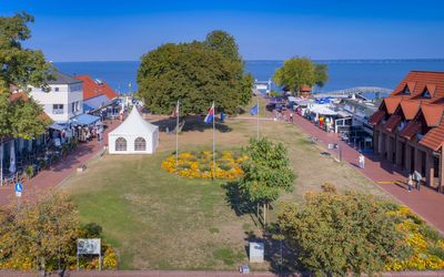 Ratskellergelände Steinhude Das Ratskellergelände in Steinhude aus der Luft betrachtet