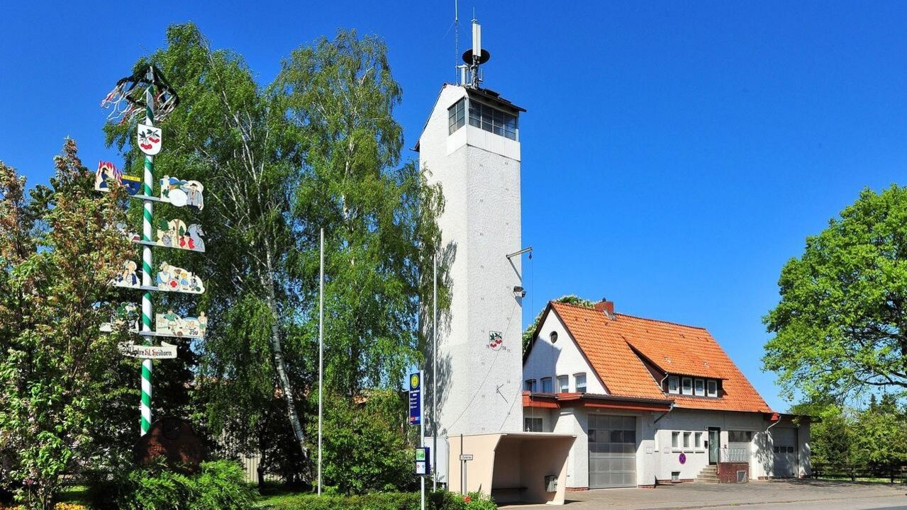 Klein Heidorn Feuerwehr Gerätehaus Das Feuerwehr Gerätehaus in Klein Heidorn
