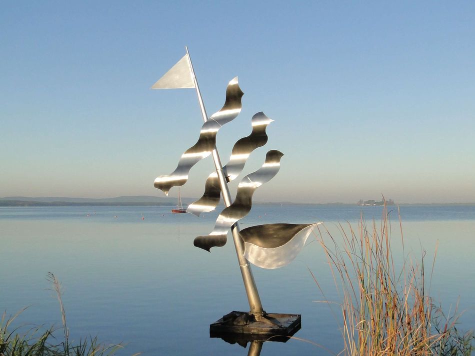 Undine Die Skulptur Undine auf der Skulpturenpromenade in Steinhude