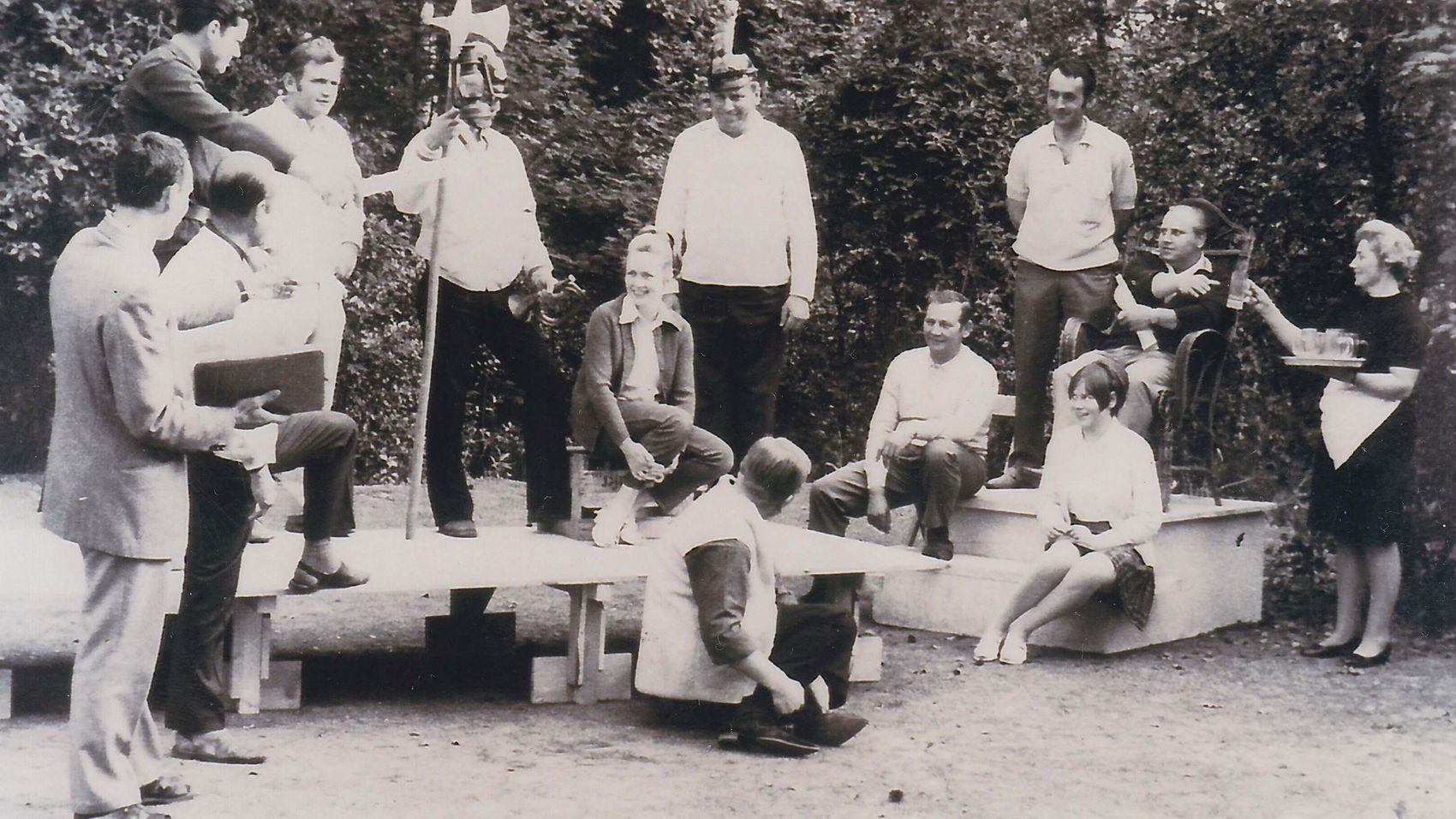 Schauspielergruppe 1970 Waldbühne Otternhagen Schauspielergruppe 1970 Waldbühne Otternhagen