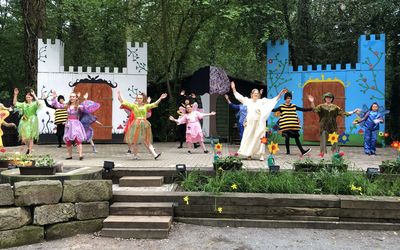 Mirinda Zauberwind 2019 Waldbühne Otternhagen Momentaufnahme des Stückes 2019 Waldbühne Otternhagen