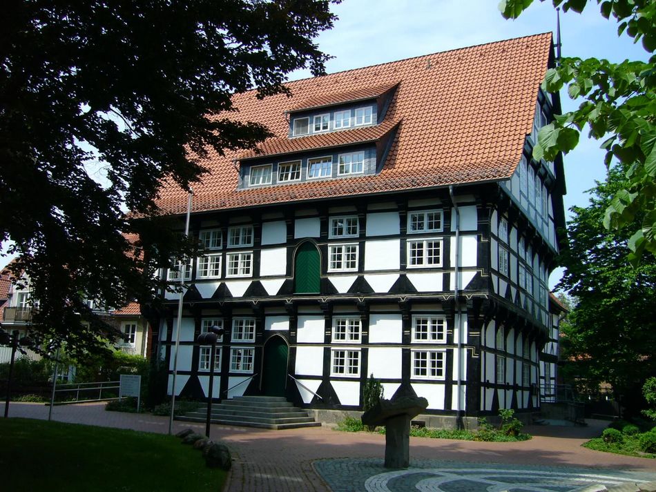 Abtei Wunstorf Die Abtei in Wunstorf ist ein typisches Fachwerkgebäude