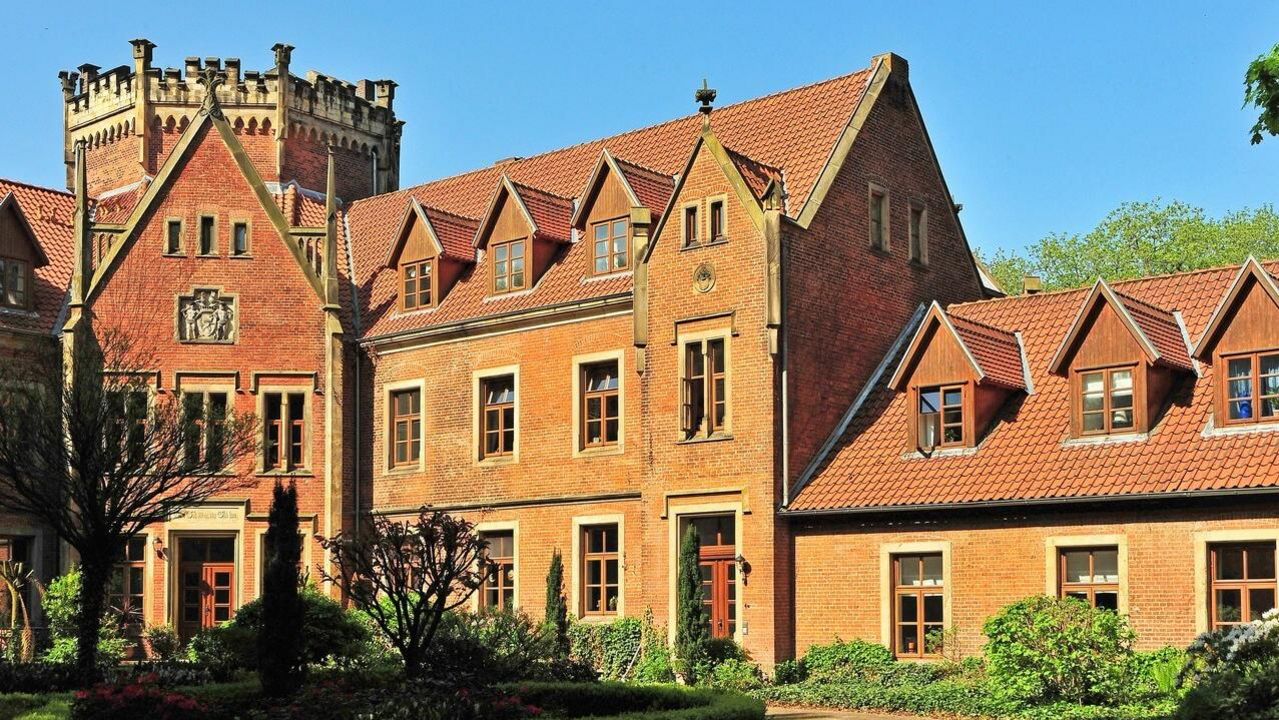 Schloss Blumenau Das Schloss in Blumenau an einem schönen Sommertag