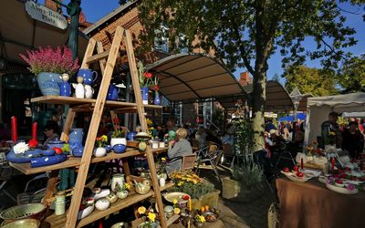 Kunsthandwerkermarkt Mardorf Keramik Keramik auf dem Kunsthandwerkermarkt in Mardorf