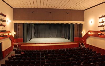 Blick auf die Bühne des Wunstorfer Stadttheaters