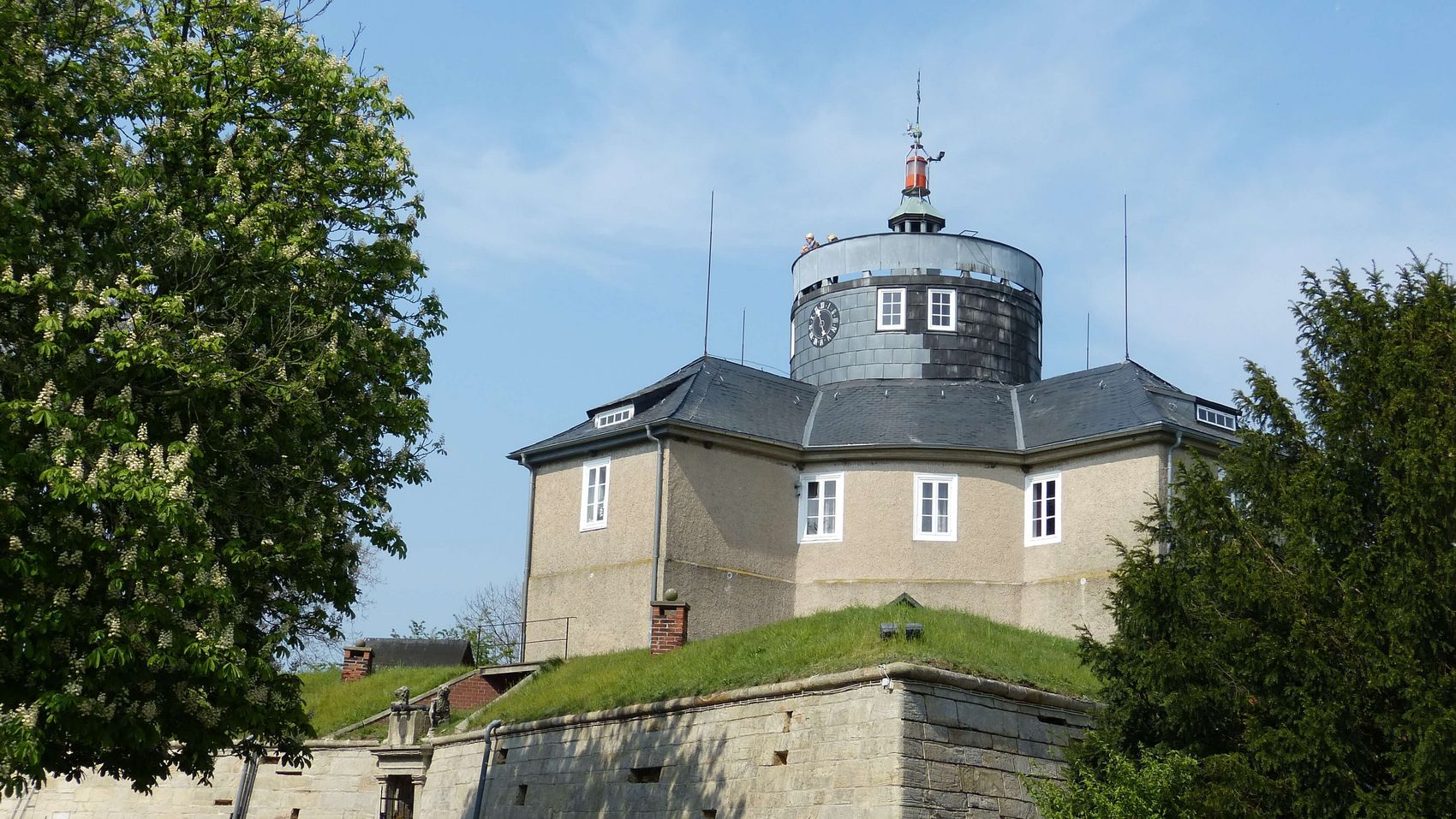 Festung Wilhelmstein Die Festung auf dem Wilhelmstein von aussen