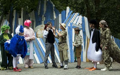 Urmel aus dem Eis 2015 Waldbühne Otternhagen Ansicht der Schauspieler 2015 Waldbühne Otternhagen